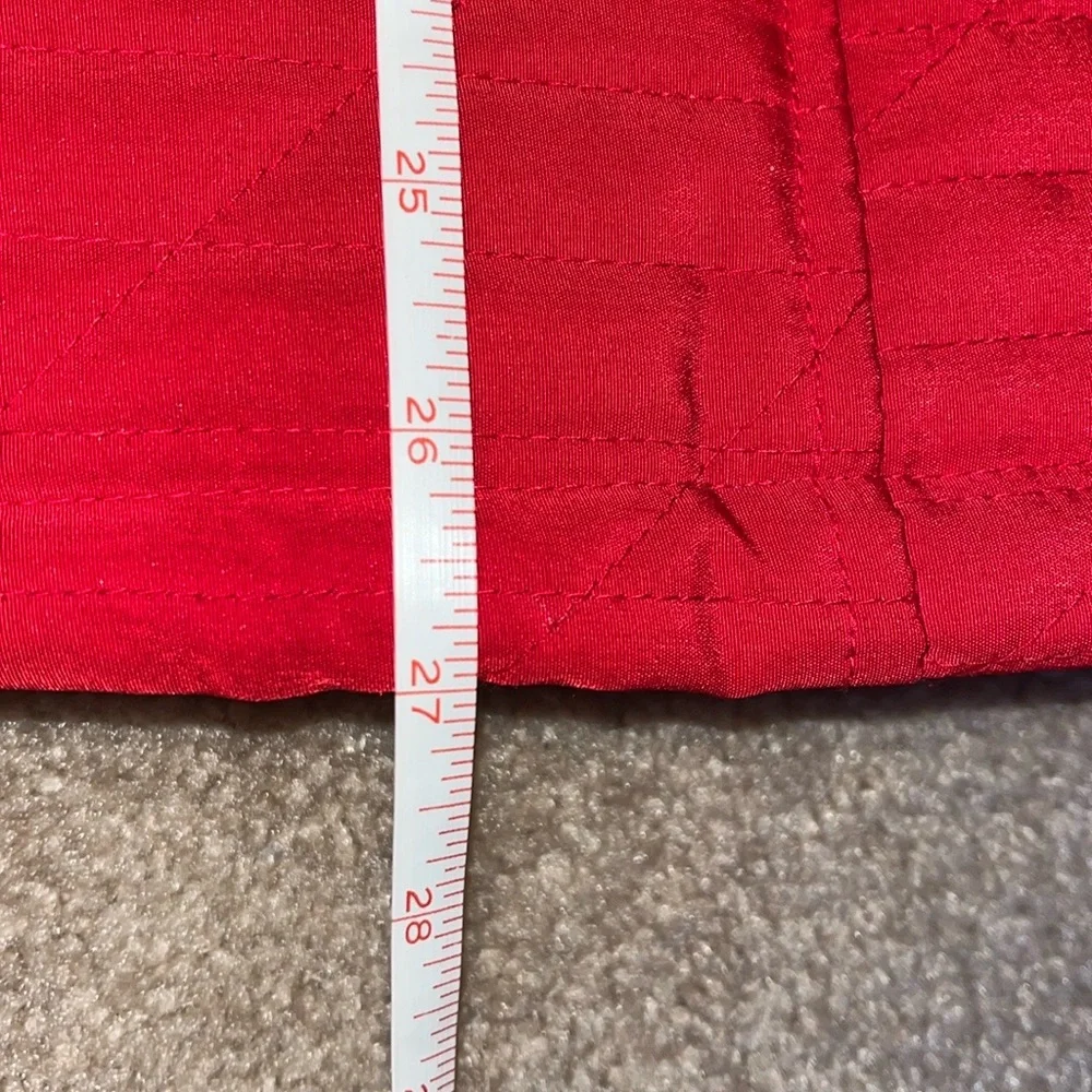 Utex Design Red Puffer Coat - Picture 8 of 8